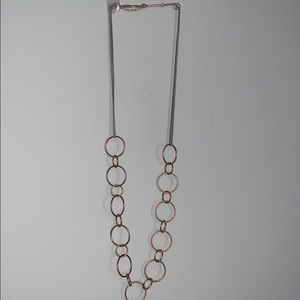 Francesca’s Gold Hoop Chain Necklace - Worn Once